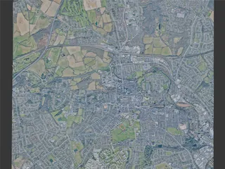 Colchester City, UK (2025) 3D Model preview