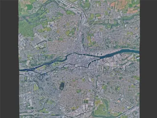 Cork City, Ireland (2025) 3D Model preview