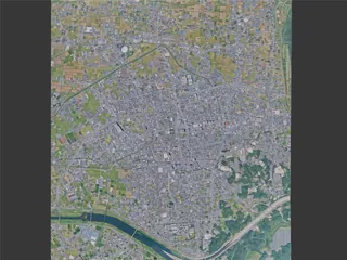 Izumo City, Japan (2025) 3D Model preview