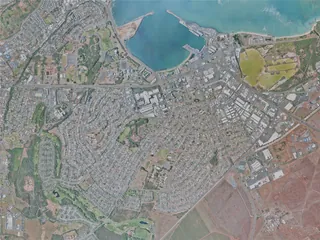 Kahului City, USA (2025) 3D Model preview
