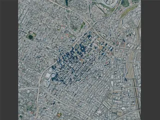 Los Angeles City, USA (2025) 3D Model preview