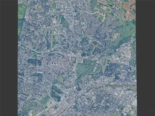 Lublin City, Poland (2025) 3D Model preview