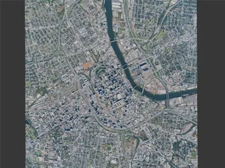 Nashville City, USA (2025) 3D Model preview