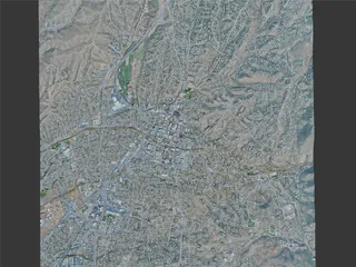Santa Fe City, USA (2025) 3D Model preview