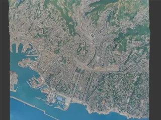 Genoa City, Italy (2025) 3D Model preview