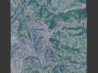 Perugia City, Italy (2025) 3D Model preview