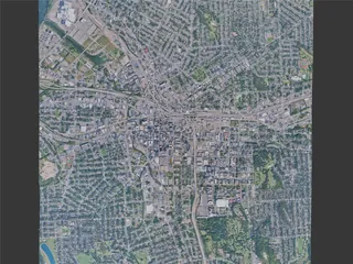Syracuse City, USA (2025) 3D Model preview