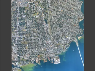 Pensacola City, USA (2025) 3D Model preview