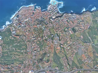 Puerto de la Cruz City, Spain (2025) 3D Model preview
