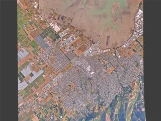 Richmond City, New Zealand (2025) 3D Model preview