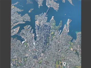 Sydney City, Australia (2025) 3D Model preview