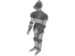 Knight Armor 3D Model