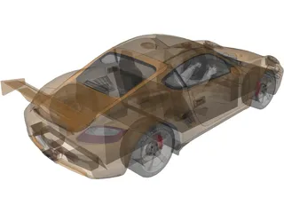 Porsche Cayman S 3D Model