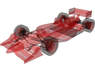 Indycar 3D Model