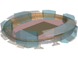 Stadium 3D Model