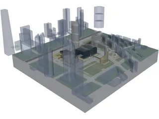 City Centre 3D Model