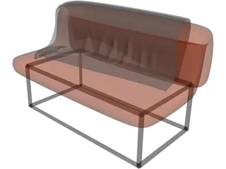 Sofa Bed 3D Model