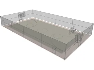 Basketball Area 3D Model