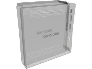 XBox 360 Console 3D Model