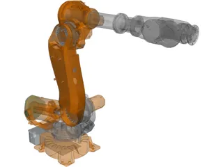ABB IRB6640 Robot 3D Model
