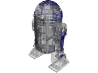 Star Wars R2D2 3D Model