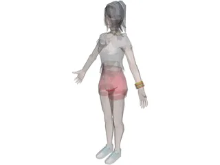 Girl 3D Model