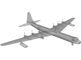 B-36 Peacemaker 3D Model