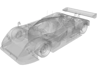 Mazda 787B 3D Model