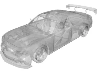 Dodge Charger-SRT-8 Mopar Drift 3D Model