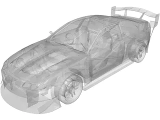 Pontiac GTO 3D Model