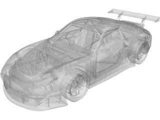 Porsche 911 GT3 RSR 3D Model