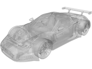 Spyker C8 Spyder 3D Model