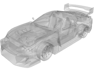 Toyota Supra MK4 3D Model