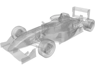 Dallara Formula 3 3D Model