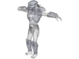 Predator 3D Model