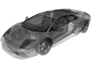 Lamborghini Murcielago LP640 3D Model