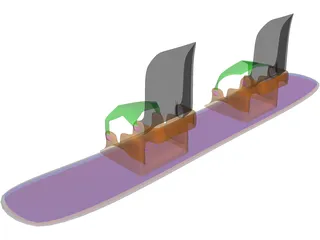 Skateboard 3D Model