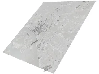 Savannah City 3D Model