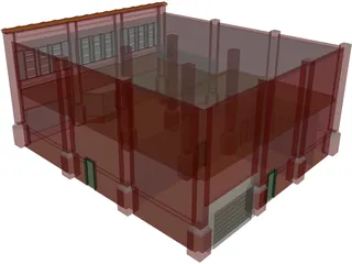 Urban Building 3D Model