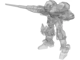 Gundam Centurion 3D Model