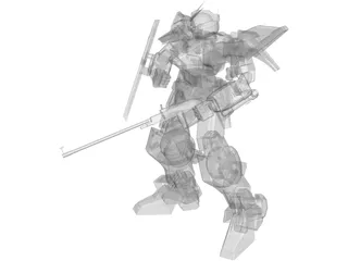 Gundam Light 3D Model