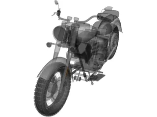 Yamaha FJ1100 (1979) 3D Model