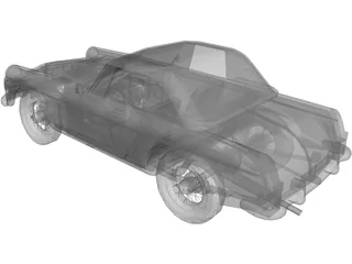 MGB Sports Car 3D Model