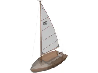 Boat Small 3D Model