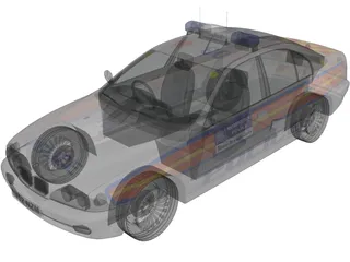 BMW Police 3D Model