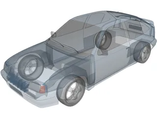 Opel Kadett E (1984) 3D Model