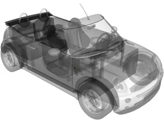 Mini Cooper Cabrio 3D Model