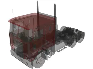 Kenworth K100 3D Model