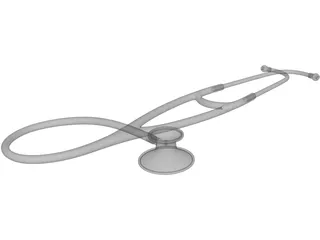 Stethoscope 3D Model