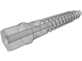 Bone Implant 3D Model